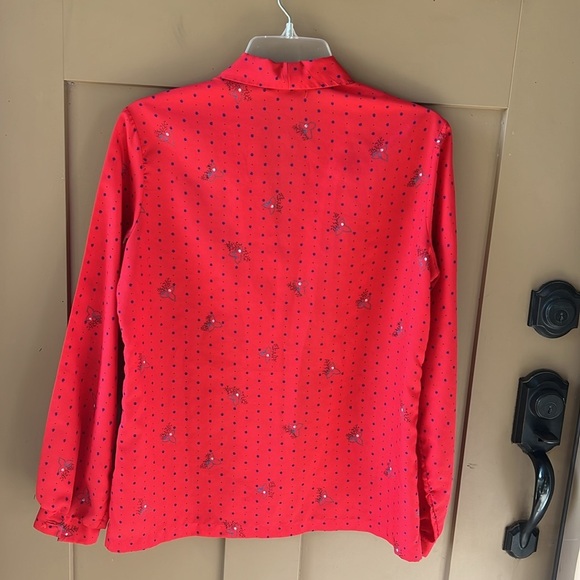 Styled by Terry Chicago Vintage Long Sleeve Button Down Blouse. M - Picture 7 of 7